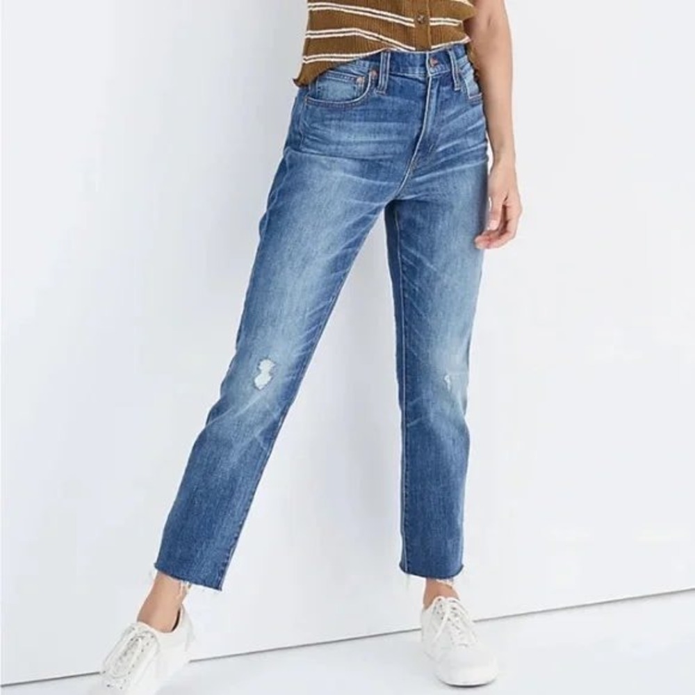 Madewell The High Rise slim Boy Jeans Size 28